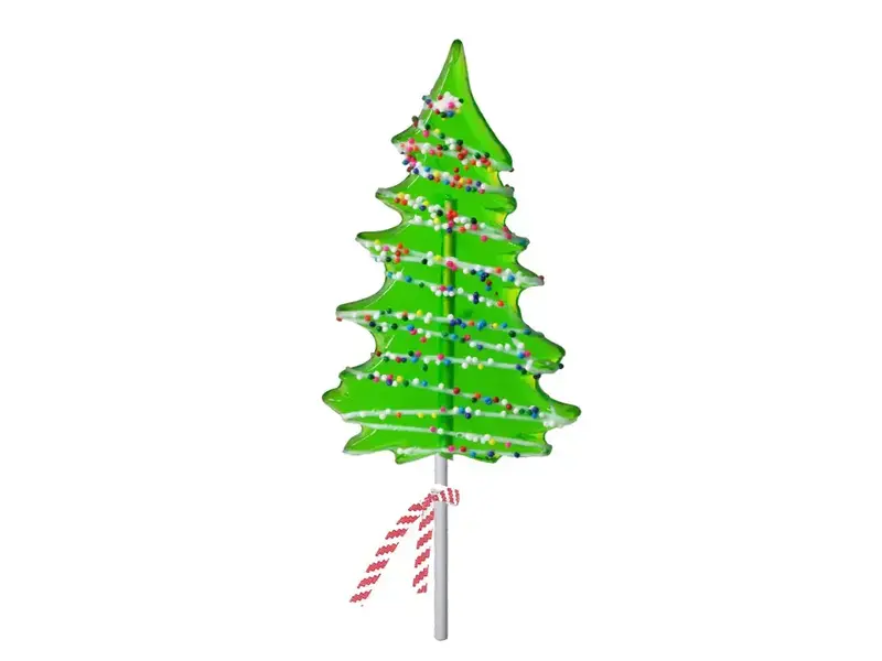 Melville Candy Company Icon Nonpareil Drizzle Tree Lollipops
