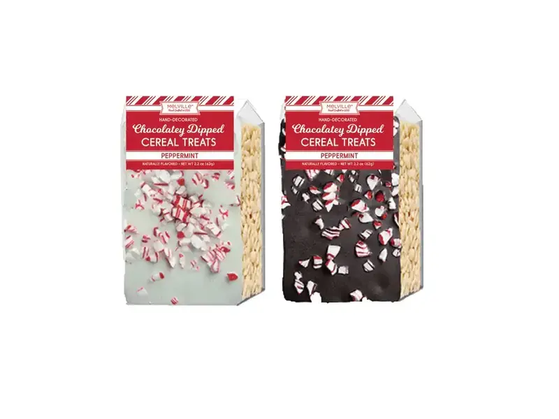 Melville Candy Company Rice Treat Bar - Dark & White Chocolate