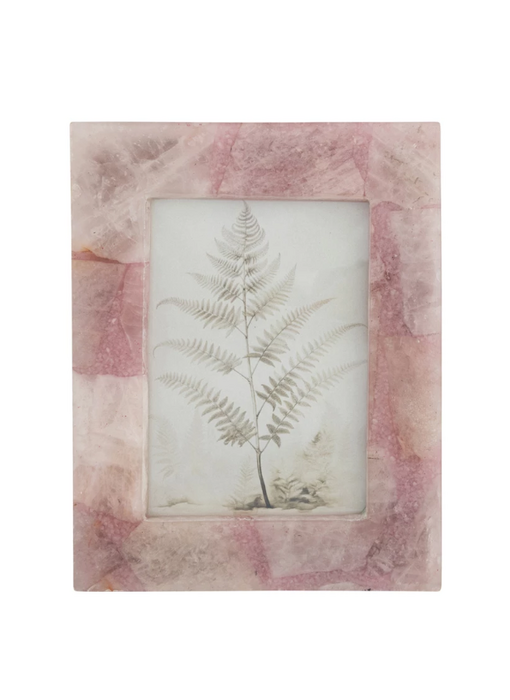 Agate Photo Frame, Pink 5x7