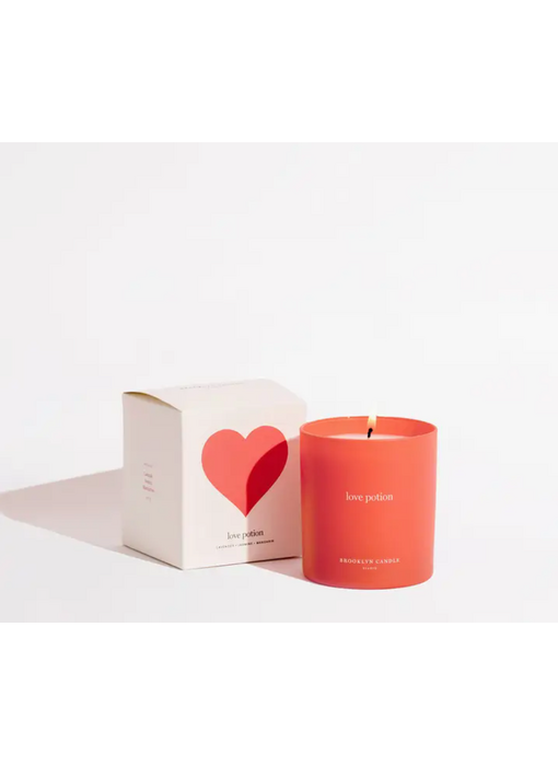 Love Potion Limited Edition Red Glass Candle