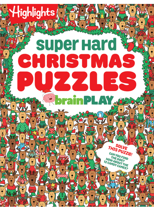brainPLAY Super Hard Christmas Puzzles