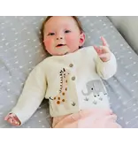 Viverano Organics Animal Safari Embroidered Cardigan