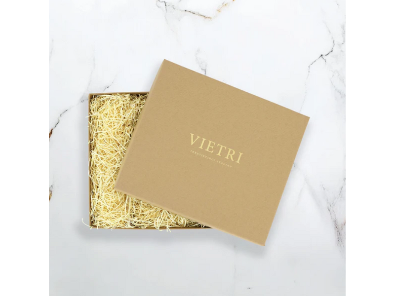 Vietri Incorporated Hibiscus Glass Gray Bud Vase