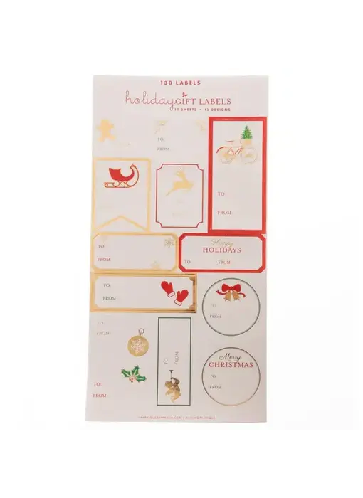 La Petite Noel Holiday Gift Labels 130ct