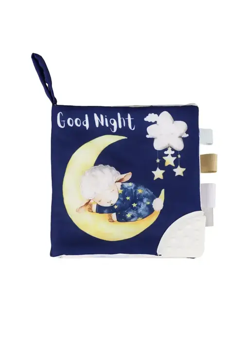 Good Night – 10-Page Crinkle Cloth Book For Babies & Toddlers