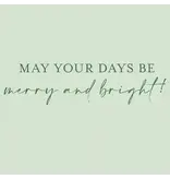 Graphique De France Watercolor Doodle Mid-Sized Holiday Boxed Card