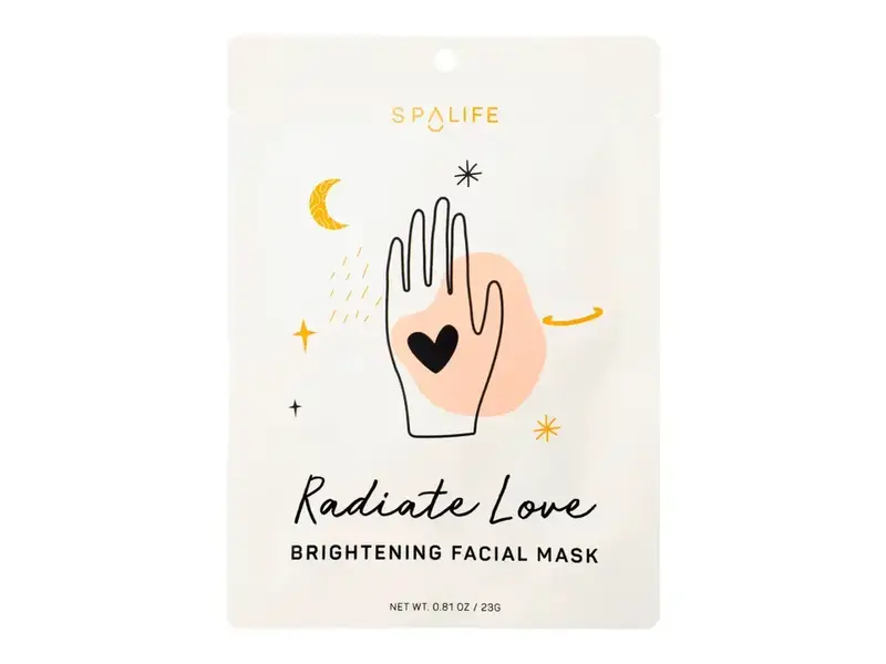 My Spa Life Radiate Love Brightening Korean Facial Mask
