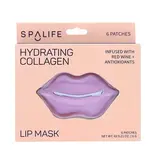 My Spa Life Hydrating Collagen & Red Wine Hydrogel Lip Masks - 8 Ct