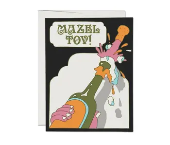 Mazel Tov Congratulations Greeting Card