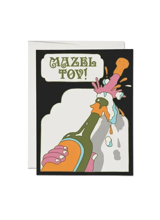 Mazel Tov Congratulations Greeting Card