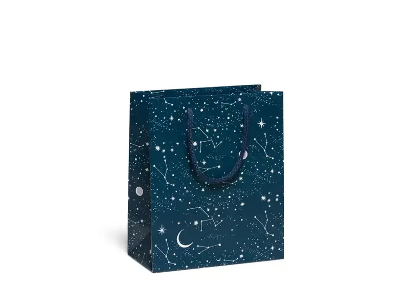 Red Cap Cards Moon and Stars Gift Bags Medium