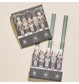 One & Only Paper Green Nutcracker Printed 10 Stem Matchbooks