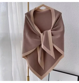 pretty persuasions Pointed Hem Short Wrap - Khaki