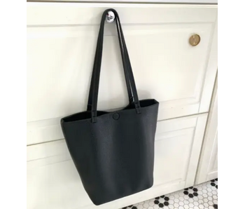 Tote Bag W/Cosmetic Pouch - Black