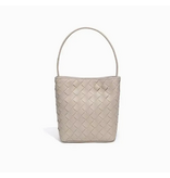 pretty persuasions Woven Shoulder/Crossbody Bag - Beige