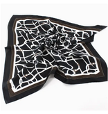 pretty persuasions Belts Square Scarf (21"x21") - Black