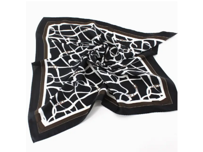 pretty persuasions Belts Square Scarf (21"x21") - Black