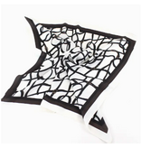 pretty persuasions Belts Square Scarf (21"x21") - White