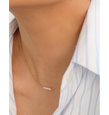 MAIQ Accessories Lauren 18K Non-Tarnish Petite Pearl Chokers Gold