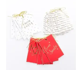 Classic Holiday Gift Tags - Set of 10