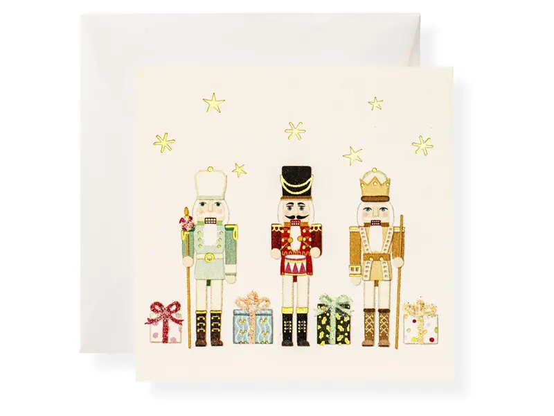 Karen Adams Designs Individual Gift Enclosure Card Nutcracker