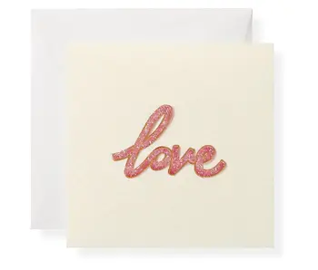 Individual Gift Enclosure Love