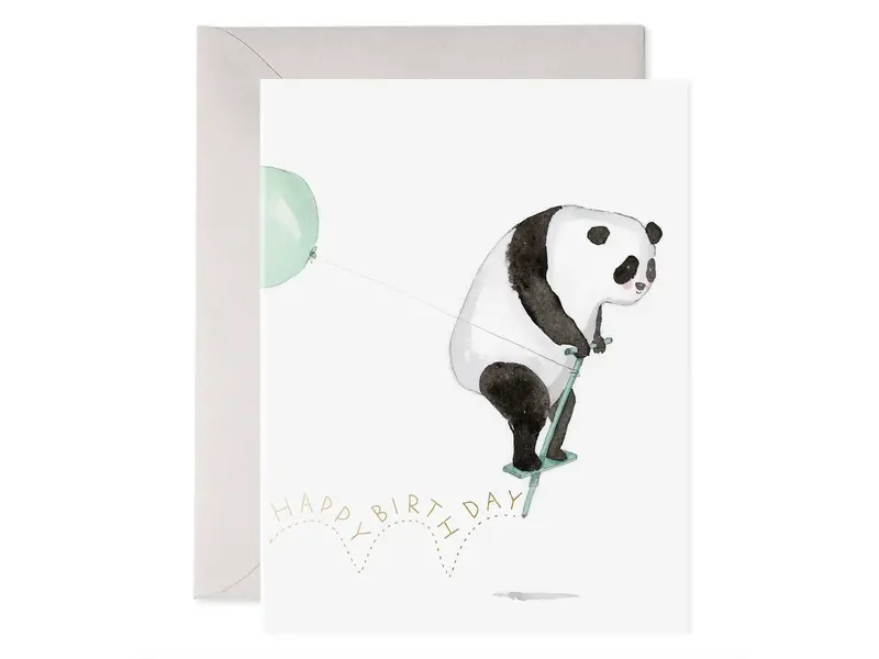 E. Frances Pogo Panda | Birthday Greeting Card
