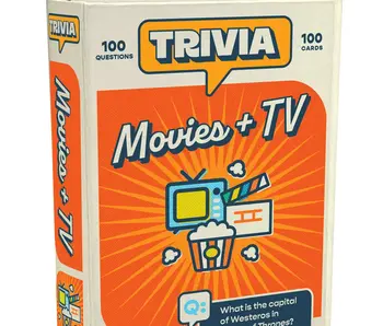 Movies and Tv Trivia Card Game