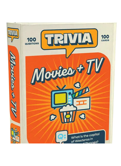 Movies and Tv Trivia Card Game
