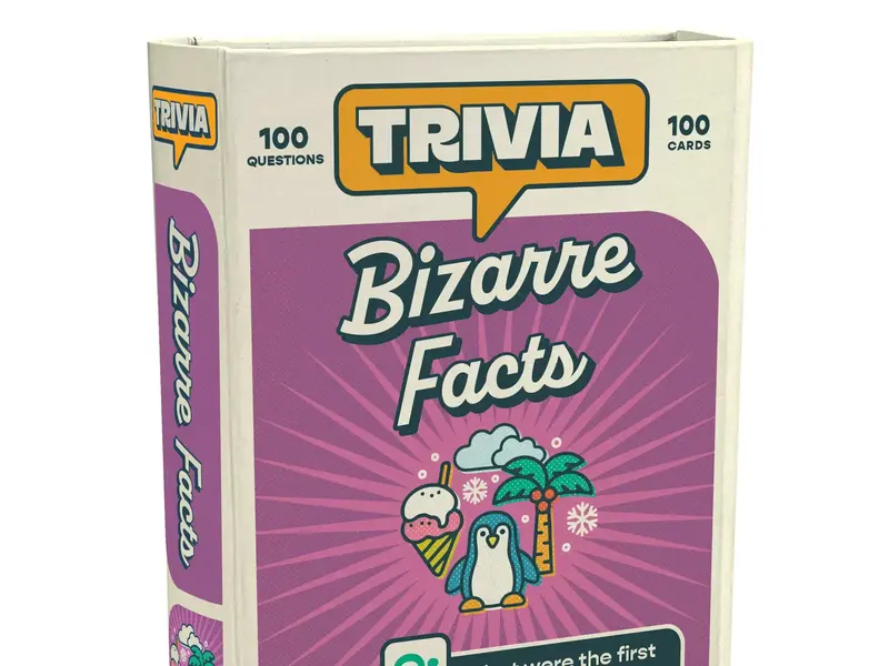 cottage door press Bizarre Facts Trivia Card Game