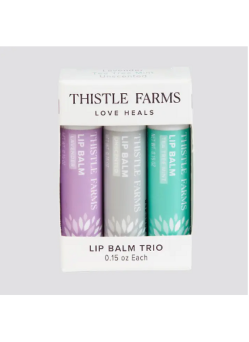 Lip Balm Trio Set | Lavender, Tea Tree Mint, Unscented