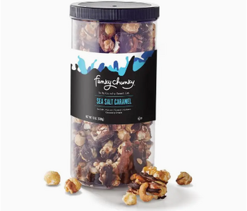 Sea Salt Caramel | Caramel Choco Popcorn | 19oz Canisters