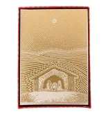 Graphique De France Nativity Scene Large Signature Holiday Boxed Card