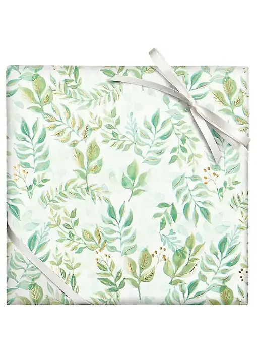 Watercolor Garden Stone Wrapping Paper