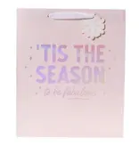Graphique De France Fabulous Pink Large Holiday Gift Bag