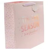 Graphique De France Fabulous Pink Large Holiday Gift Bag