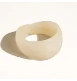 MAIQ Accessories Caelia Modern Bold Statement Resin Bangle