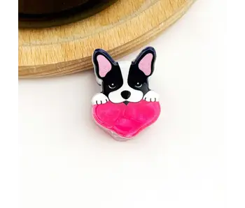 Mini Dog Series Hair Claw Clip -heart