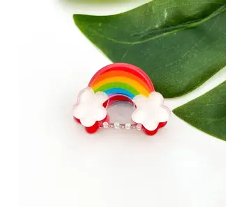 Mini Rainbow Hair Clip