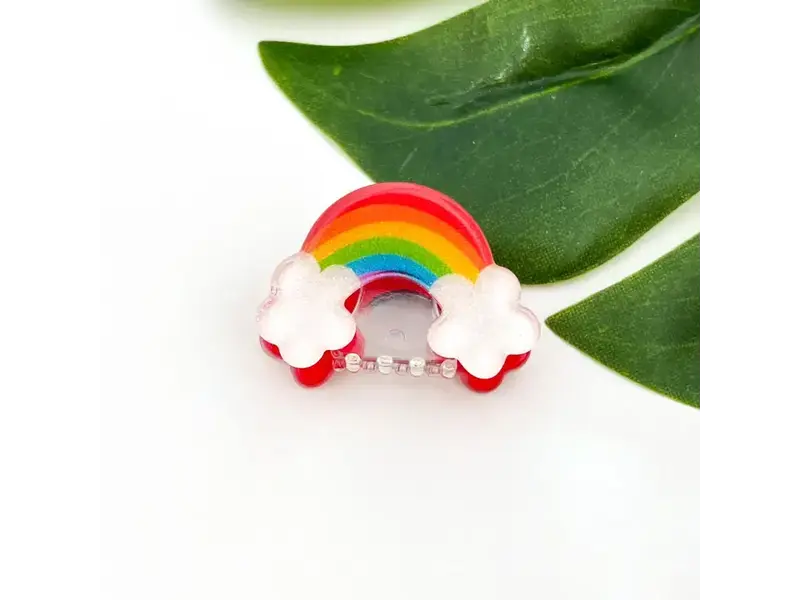 TheDivaSoap Mini Rainbow Hair Clip