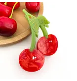 TheDivaSoap Sweet Red Cherry Claw Clip