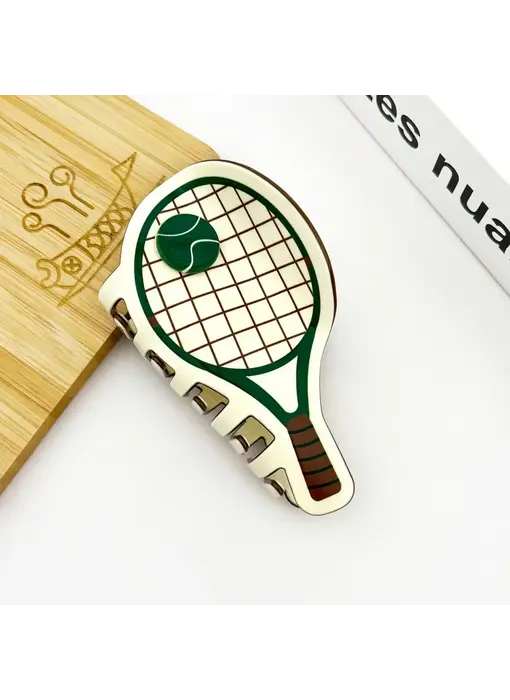 Tennis Racket Claw Clip
