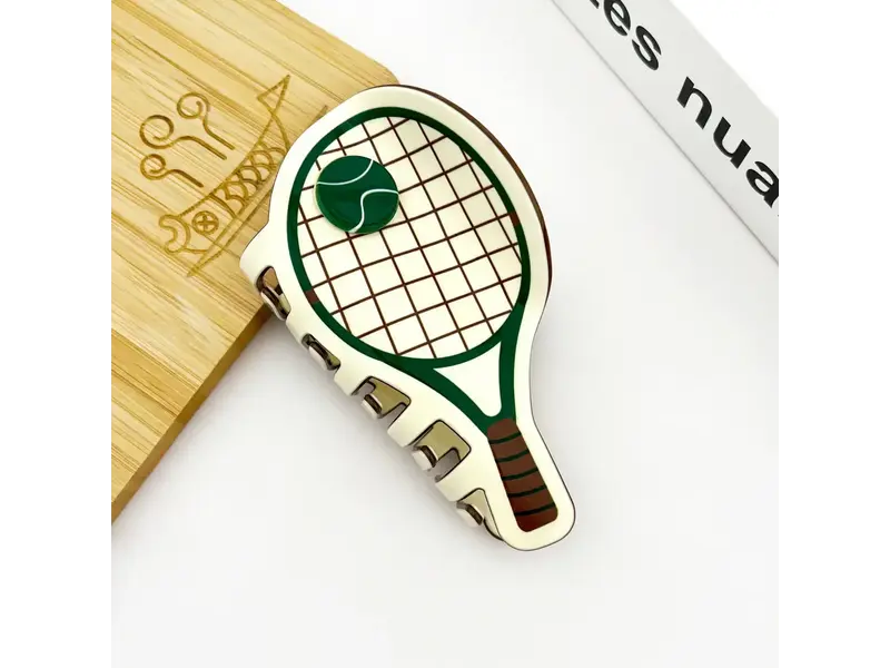 TheDivaSoap Tennis Racket Claw Clip