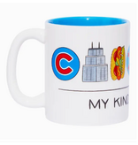 The Found Chicago Icons My Kind of Town Coffee Mug
