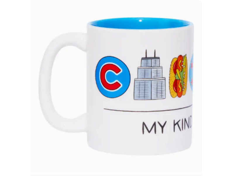 The Found Chicago Icons My Kind of Town Coffee Mug