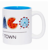 The Found Chicago Icons My Kind of Town Coffee Mug
