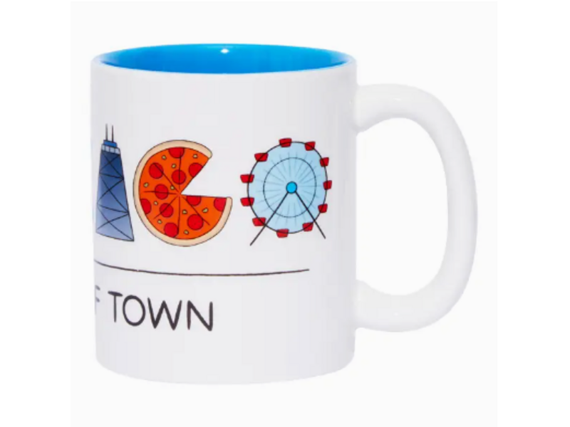 The Found Chicago Icons My Kind of Town Coffee Mug