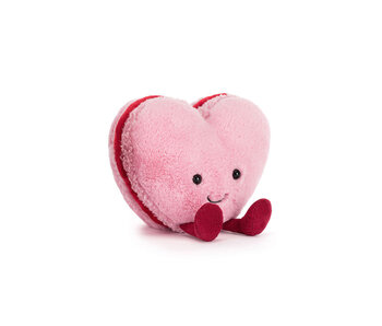 Amuseables Colette Heart Macaron (Pink)