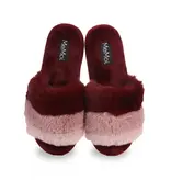 Infinity Classics International Tonal Stripe Plush Slippers