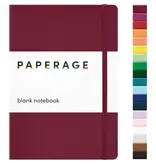 Paperage 160PG Casebound Blank Notebook